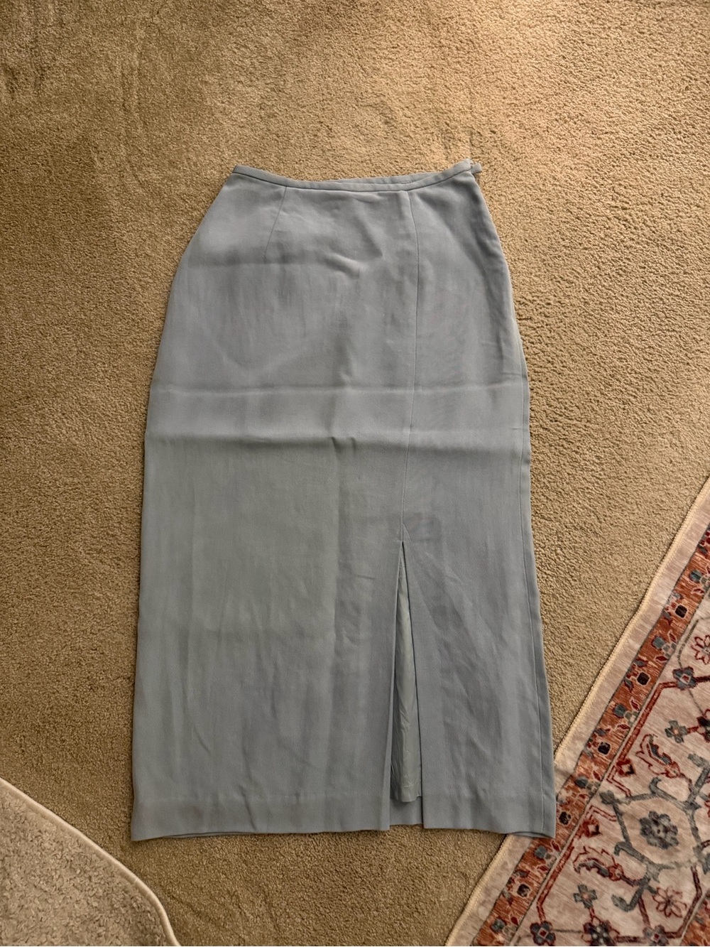 Light Blue Maxi Skirt